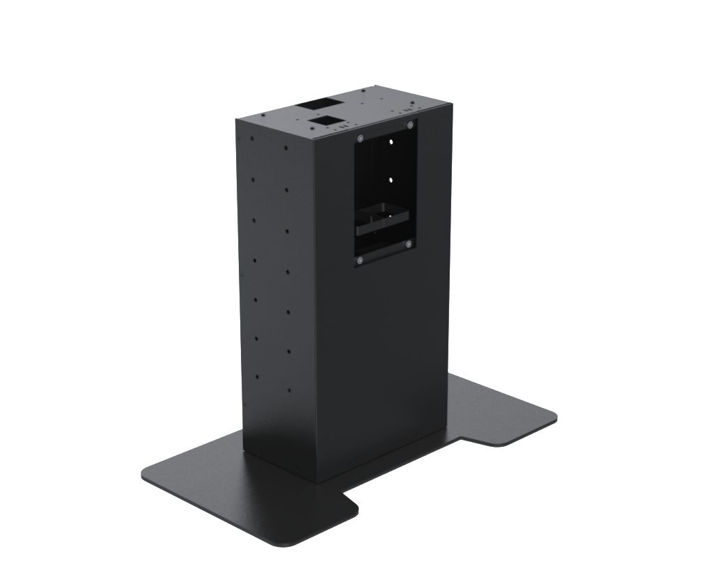 ERGONOMIC SOLUTIONS - SPSK300-02 - SCO Kiosk Floorstand 650mm -NOIR-