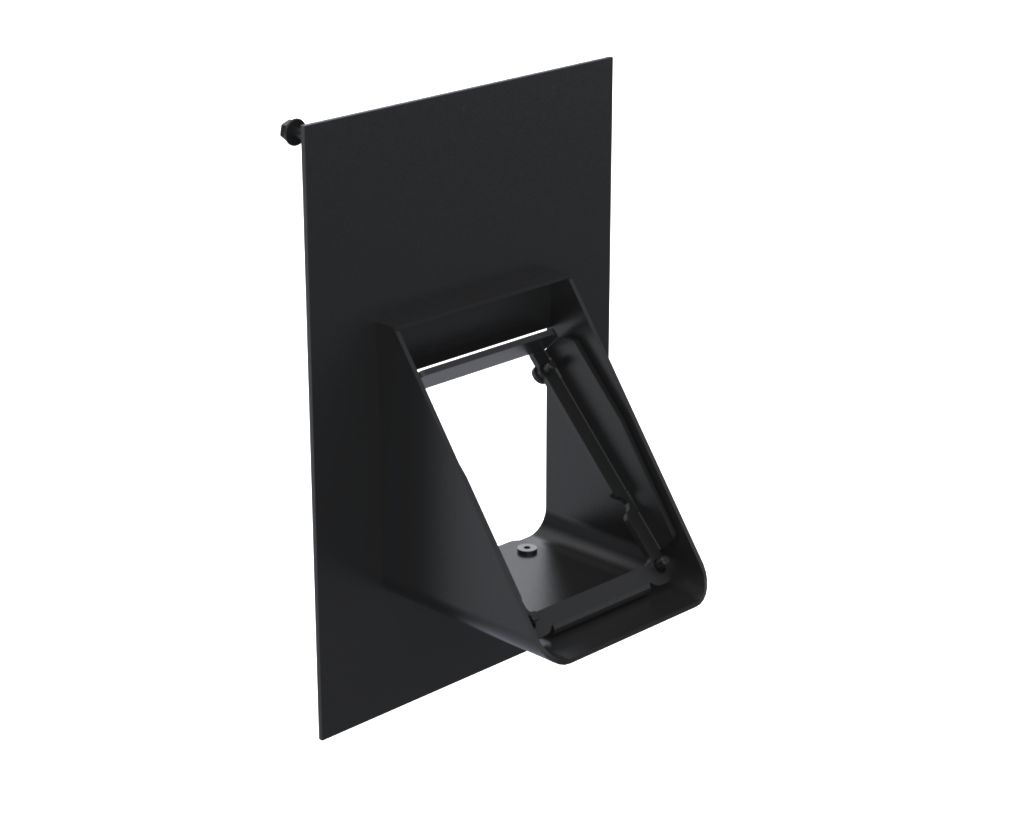 ERGONOMIC SOLUTIONS - SPSK503-02 - SCO Kiosque pour le dispositif de paiement PAX IM30 -Noir-