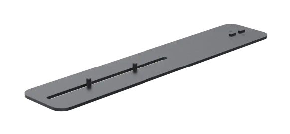 ERGONOMIC SOLUTIONS - SPTPC402-02 - SpacePole TabPrint Curve - Support latéral - 250mm- B