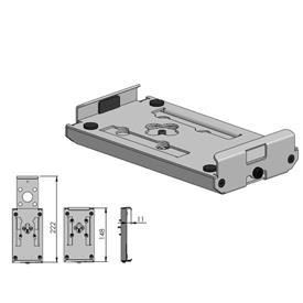 ERGONOMIC SOLUTIONS - SPUF001-32 - Support de tablette en U, 7"-