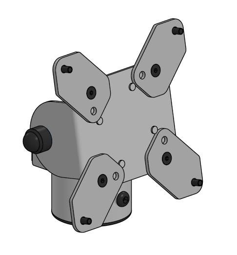 ERGONOMIC SOLUTIONS - SPV106-H-05 - VESA Montage par le haut - Haute tension