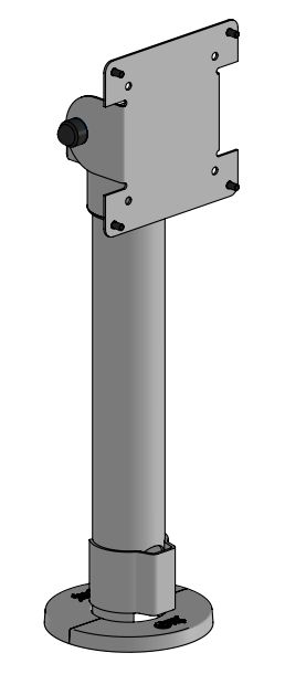 ERGONOMIC SOLUTIONS - SPV1102-FX-32 - Nouveau support VESA 75/100, support d'écran supérieur-W