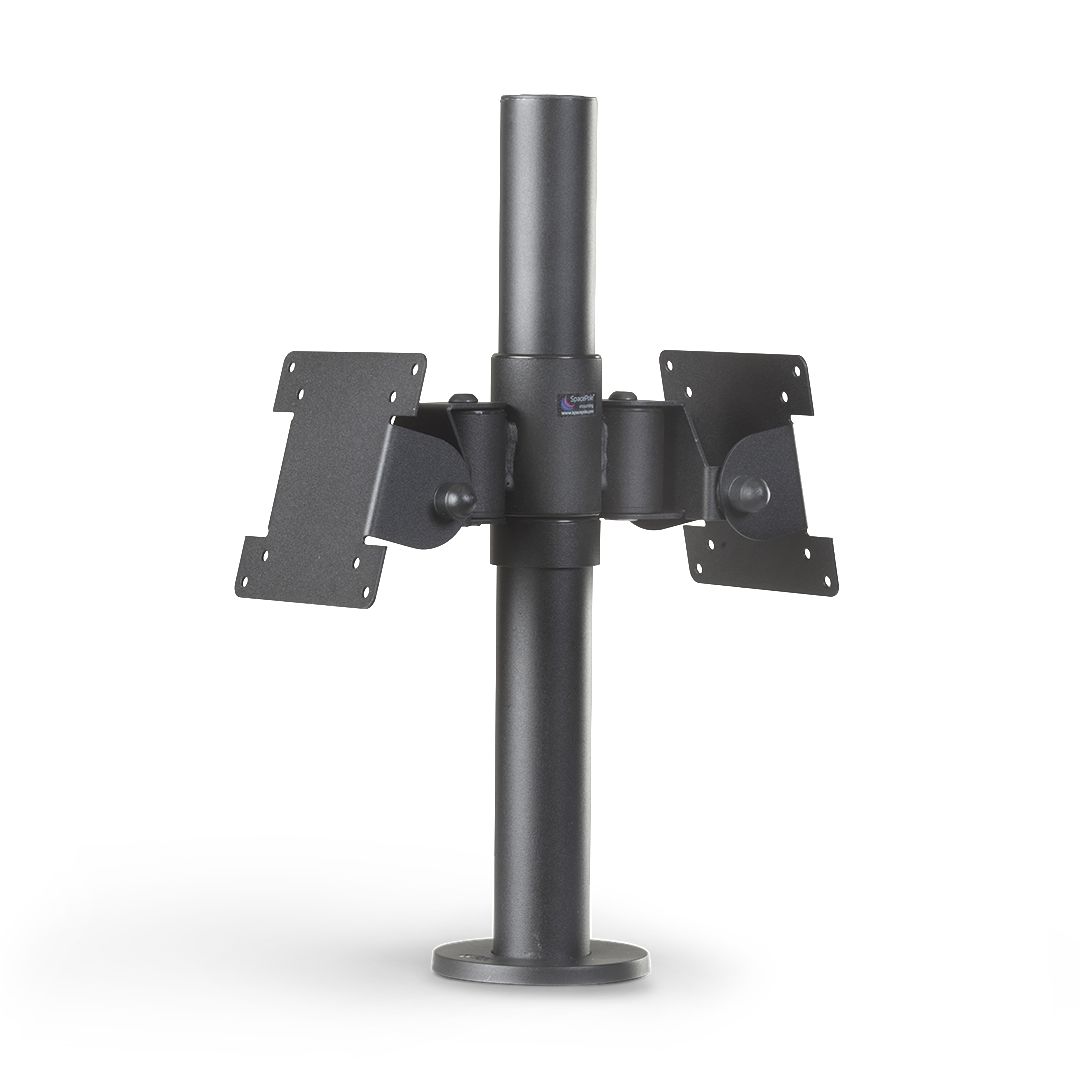 ERGONOMIC SOLUTIONS - SPV1103-H-FX-02 - Nouveau support d'écran dos à dos SpacePole, VESA 75/1