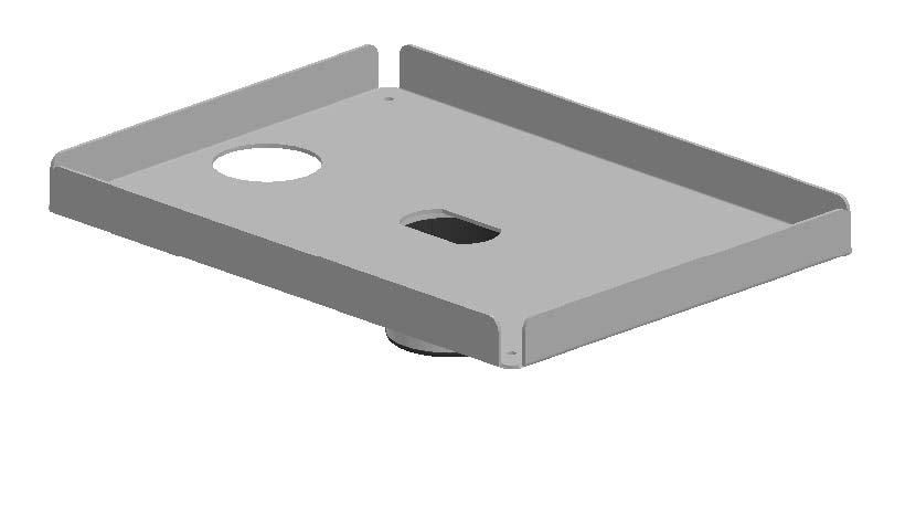 ERGONOMIC SOLUTIONS - SPV3112-02 - Plaque d'impression pour Fischer