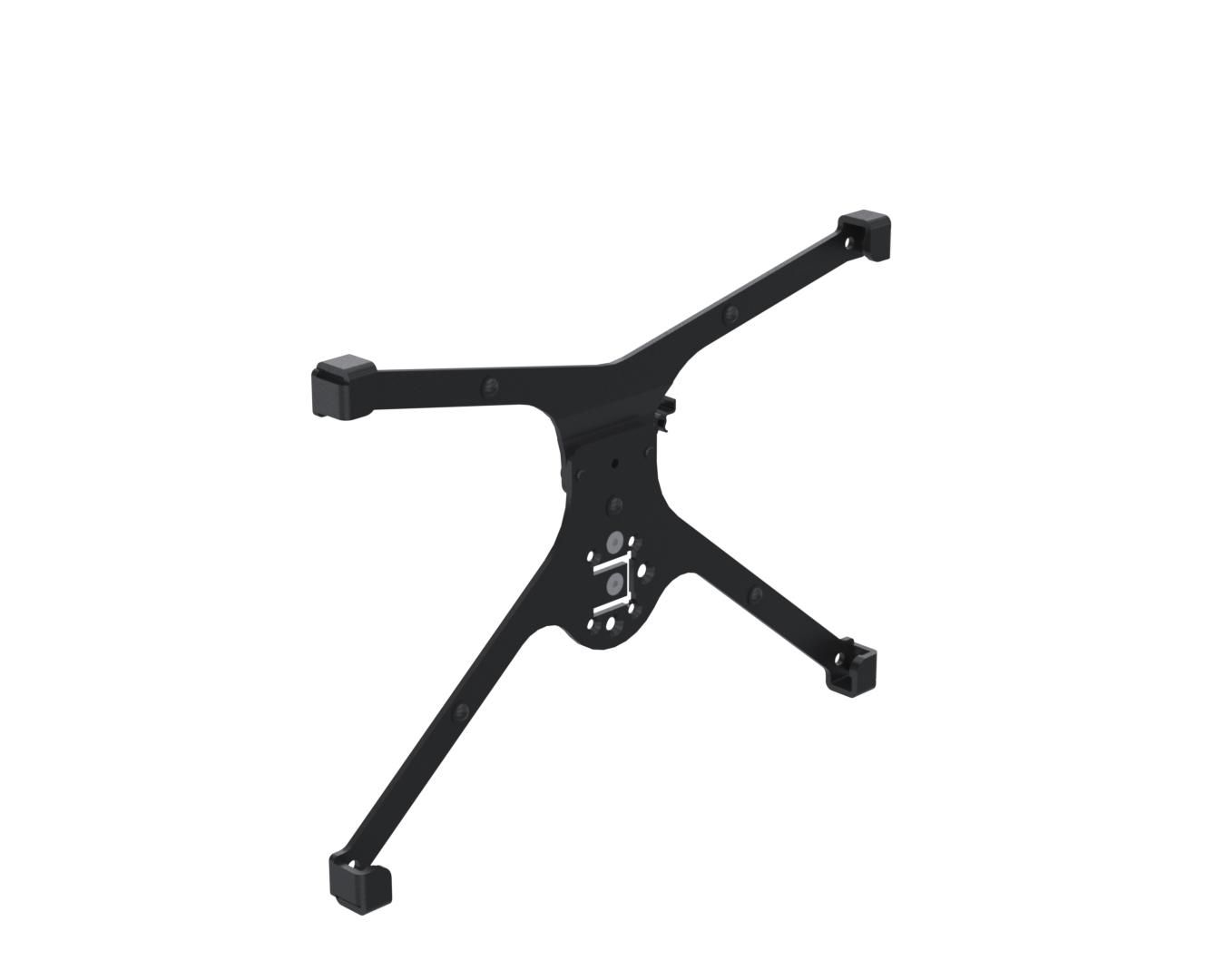 ERGONOMIC SOLUTIONS - SPXF17805-32 - Cadre X pour Microsoft Surface Go - BLANC