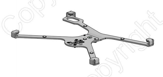 ERGONOMIC SOLUTIONS - SPXF21905-32 - Cadre en X pour Apple IPAD Air (4e G.) 10.9_ (2020)