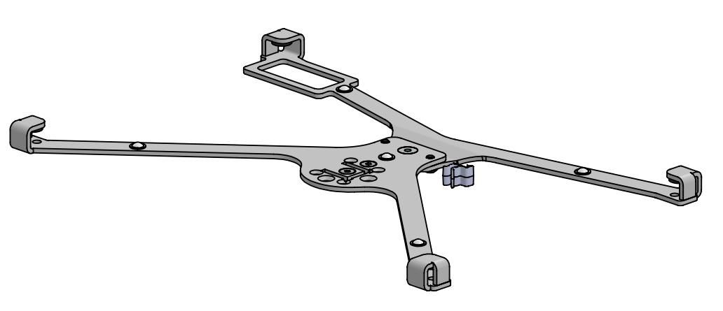 ERGONOMIC SOLUTIONS - SPXF25105-02 - X-Frame pour Lenovo Tab P12 12.7" -NOIR-