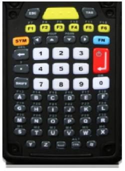 ZEBRA - ST5105 - Clavier long, 58 touches, congélateur rétro, alpha abc, téléphonie numérique, 6 fn