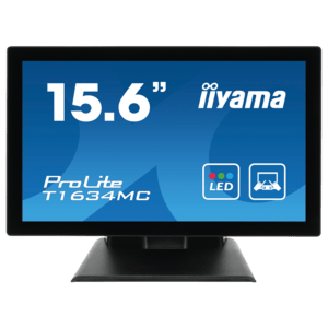 IIYAMA - T1624MSC-B1 - iiyama ProLite T1624MSC-B1, 39,6 cm (15,6''), capacitif projeté, 10 pts, Full HD, noir
