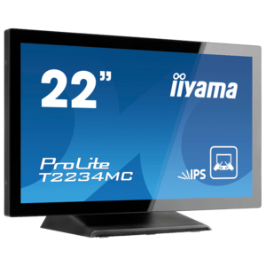 IIYAMA - T2234MSC-B7X - iiyama ProLite T2234MSC-B7X, 54,6 cm (21,5''), capacitif projeté, 10 pts, Full HD, noir