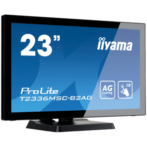 IIYAMA - T2336MSC-B2 - iiyama ProLite T2336MSC, 58,4cm (23''), capacitif projeté, 10 pts, Full HD, noir