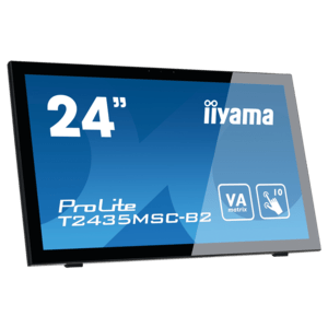 IIYAMA - T2435MSC-B2 - iiyama ProLite T2435MSC-B2, 60cm (23,6''), capacitif projeté, Full HD, noir