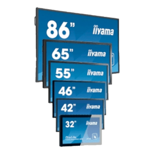 IIYAMA - TE6502MIS-B1AG - iiyama ProLite TE6502MIS-B1AG, 165 cm (65''), infrarouge, 4K, noir, Android