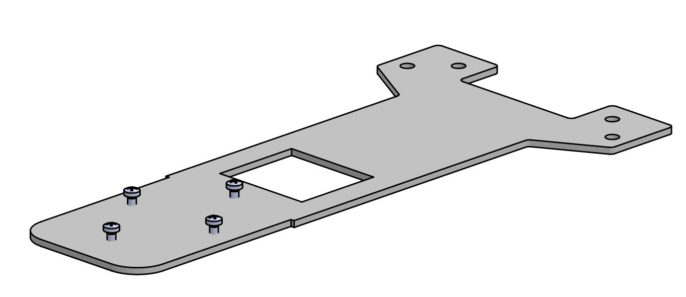ERGONOMIC SOLUTIONS - TGCSSW001-02 - Support de scanner NFC pour SPV1107/1108 -Noir-