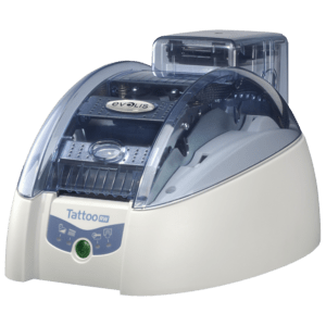 EVOLIS - TTR201BBH - Evolis Tattoo2 RW, 1 face, 12 pts/mm (300 ppp), USB, Ethernet