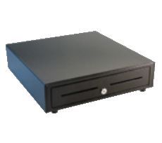 APG CASH DRAWER - VB554A-BL1616-B13 - Tiroir-caisse coulissant Vasario 412 x 415 x 102, noir Interface USB, RAN, notes inclinées