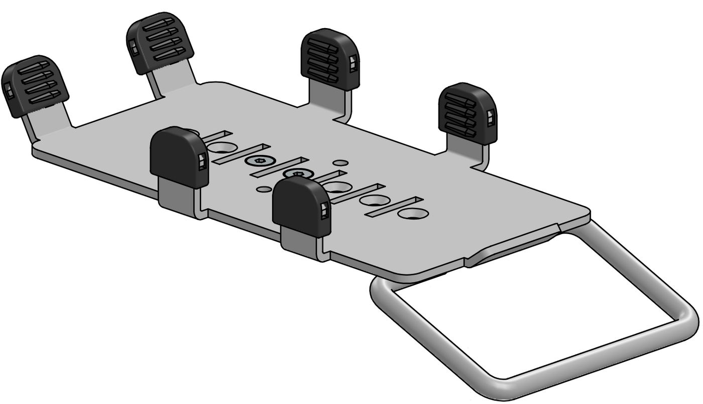 ERGONOMIC SOLUTIONS - VER630-MH-02 - P630 multigripÉ (avec poignée)
