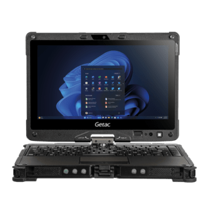 GETAC - VSC15PJ3B4XA - Getac V110, 29,5 cm (11,6 ), Full HD, QWERTY, GPS, puce, USB, USB-C, bluetooth, WiFi, 4G, SSD, windows 11 Pro, noir