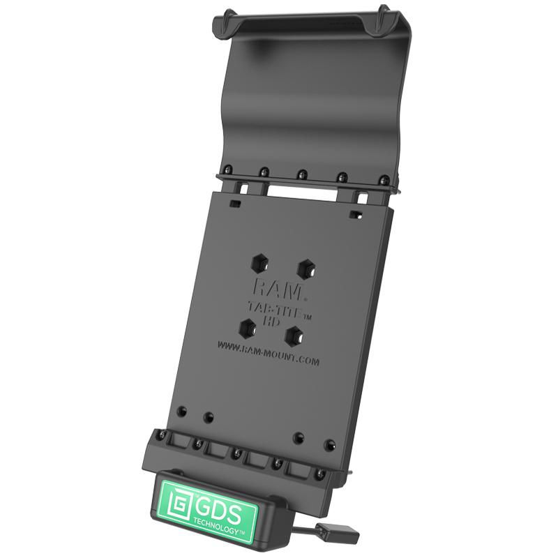 RAM Mounts - W124370534 - Veh Dock - Sam G Tab E 9.6 RAM-GDS-DOCK-V2-SAM20U, Tablet/UMPC, Support actif, Intérieur, Noir