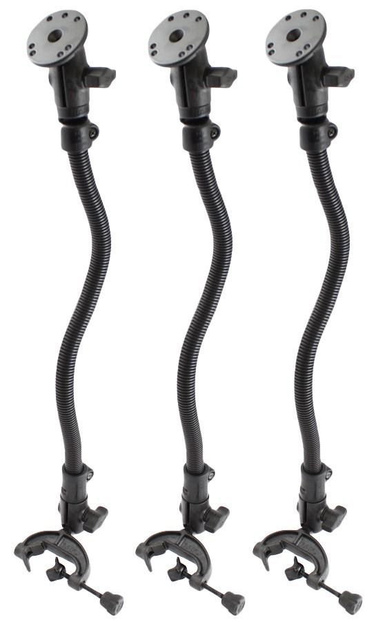 RAM Mounts - W124470545 - RAM 18Inch SEAT CLAMP MOUNT AMPS 3 PAC