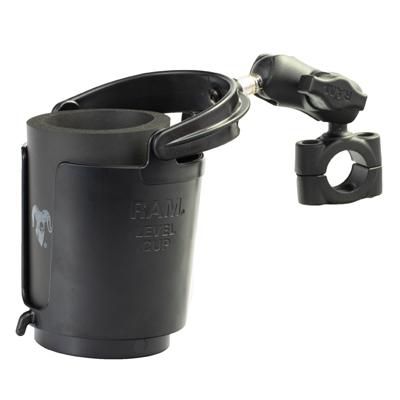 RAM Mounts - W124470564 - UNPK RAM BAR MNT 3/4Inch-1Inch SHORT CUP HLD