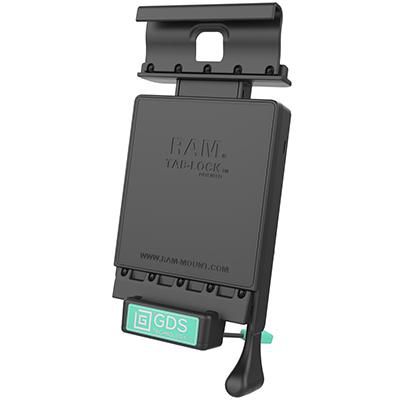 RAM Mounts - W124470610 - Lock Dock - Sam G Tab A 8.0 GDS Locking Vehicle Dock pour Samsung Tab A 8.0, Tablet/UMPC, Active support, Car, Black