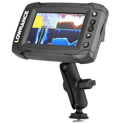 RAM Mounts - W124670670 - RAM LOWRANCE MARK ELITE STD ARM TRK MNT