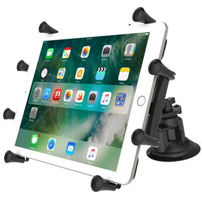 RAM Mounts - W124770313 - UNPKD RAM DBL SUCT MNT A ARM 10Inch RAM X-GRIP