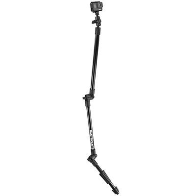RAM Mounts - W124770583 - RAM 18Inch 18Inch LG RAT PRESS-N-LOCK W/ GOPRO