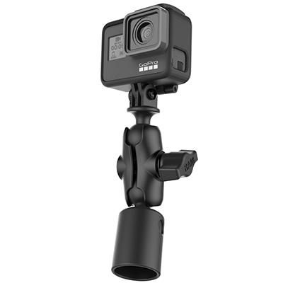 RAM Mounts - W124870387 - RAM Mounts UNPKD. RAM GOPRO BASE SHRT PIPE FEMALE