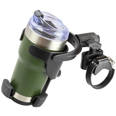 RAM Mounts - W124870401 - RAM Mounts LEVEL CUP XL W/ STRAP BASE Level Cup XL 32oz Drink  Holder with Large Strap Clamp Base, Black, Aluminium,Composite, 1 pc(s)