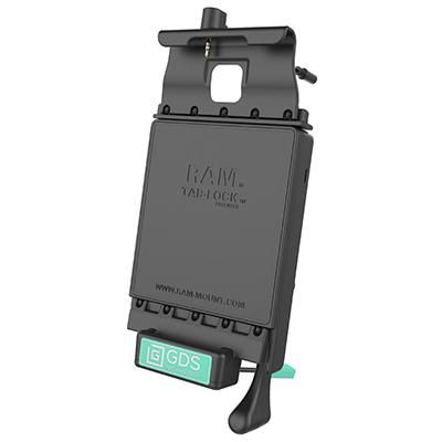 RAM Mounts - W124970496 - UNPKD RAM GDS LOCKING VEHICLE STATION D'ACCUEIL POUR VEHICULE WITH AUDIO JUMPER CABLE FOR SAMSUNG TAB A 8.0 SM-T387