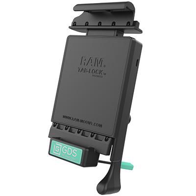 RAM Mounts - W125070333 - Lock Dock - Sam G Tab S 10.5 GDS Locking Vehicle Dock pour Samsung Tab S 10.5, Tablet/UMPC, Active support, Car, Black