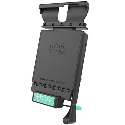 RAM Mounts - W125070339 - RAM Mounts Lock Dock - Sam G Tab S 8.4 GDS Locking Vehicle Dock for  the Samsung Tab S 8.4, Tablet/UMPC, Active holder, Car, Black