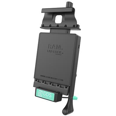 RAM Mounts - W125170140 - Lock Dock - Sam G Tab 4 8.0 GDS Locking Vehicle Dock for Samsung Tab 4 8.0, Tablet, Samsung, Galaxy Tab 4 8.0, Black, Composite, ,12V,,5V