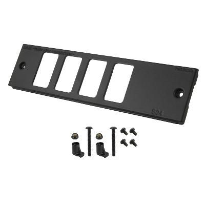 RAM Mounts - W125269844 - S04 RAM QUAD SWITCH FACEPLATE LH