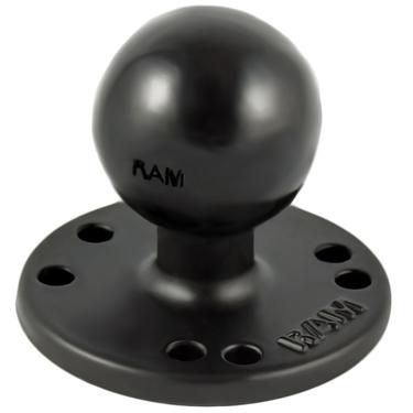 ZEBRA - W125652300 - BASE:UNPKD RAM 2-1/2 INCH DIA. RAM-202U, Clavier, support passif, intérieur, noir