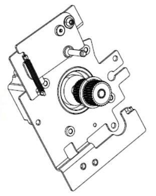 ZEBRA - W125652638 - Kit moteur d'entraînement avec poulie