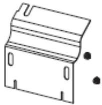 ZEBRA - W125653541 - Kit déchirure plaque avant 110xi4