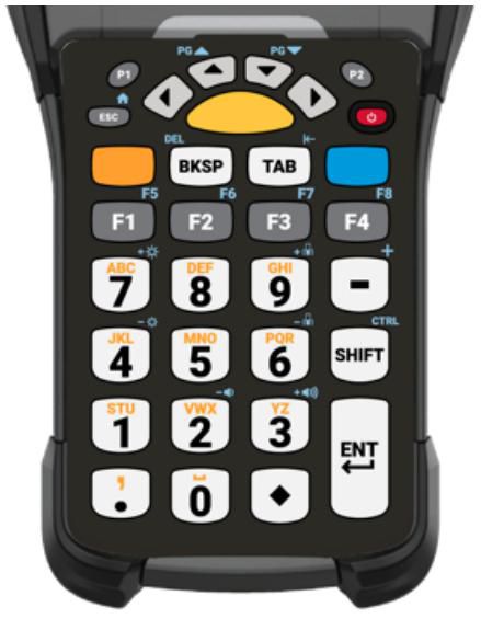 ZEBRA - W125654117 - Clavier:mc93,29ky numérique