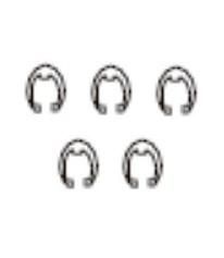 ZEBRA - W125654248 - Kit, anneau e 12mm sachet de 5