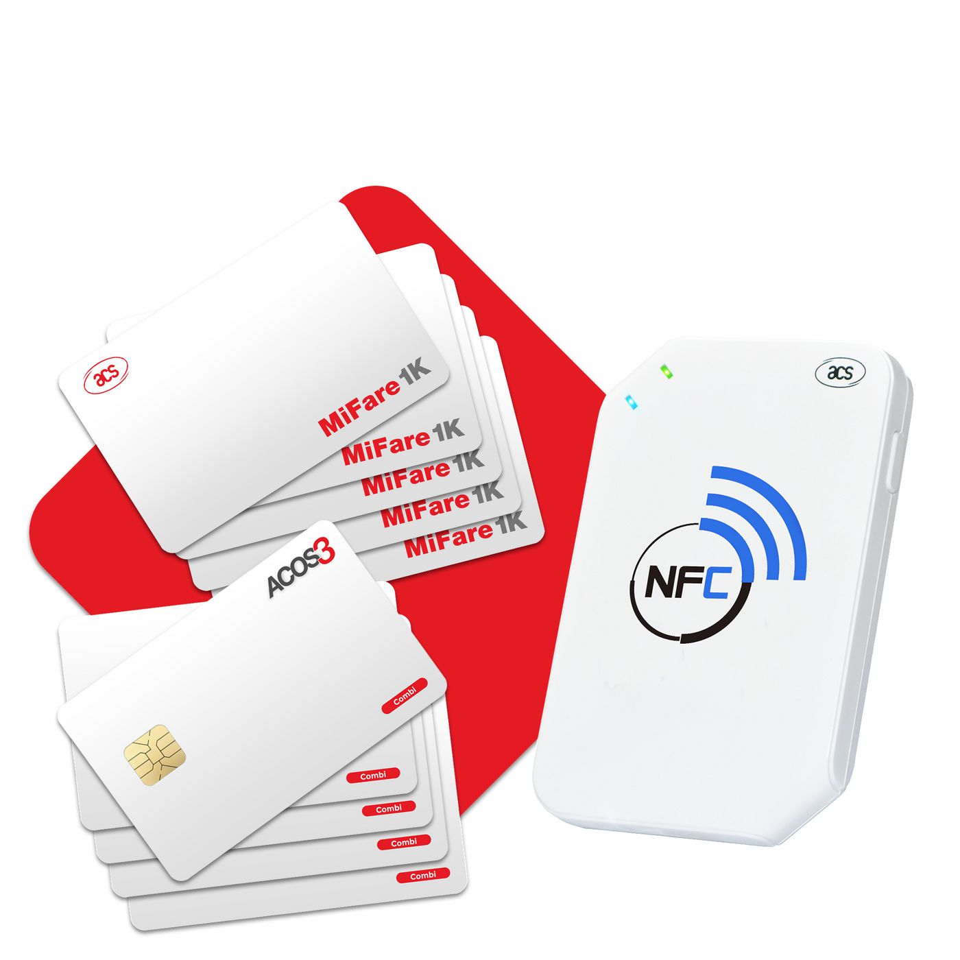 ACS - W125787717 - Lecteur NFC Bluetooth® sécurisé