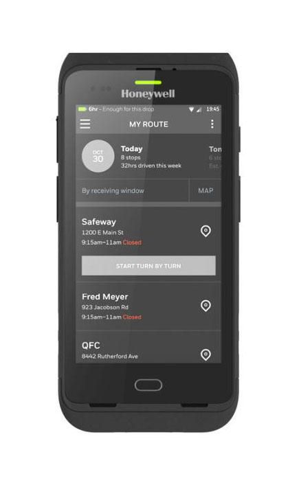 HONEYWELL - W125821884 - CT40, 4GB/32GB, 5' HD, FlexRange Image,13MP, 802.11 a/b/g/n/ac/r/k/mc, WWAN, BT5.0 Dolphin CT40, 12.7 cm (5"), 1280 x 720 pixels,