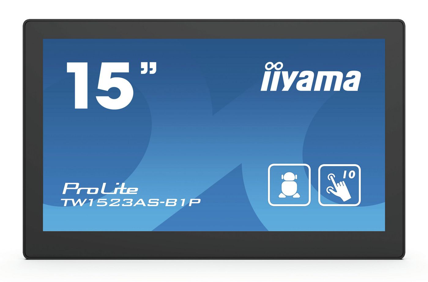 IIYAMA - W125846049 - 15,6" Panel-PC,A8.1, PCAP 10-Points,1920x1080, IPS,POE,WIFI,BT4.0,Micro-SD slot,HDMI-Out,Cable capot