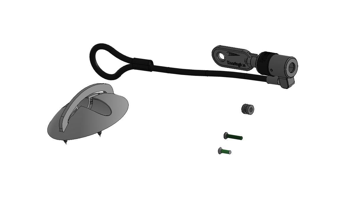 ERGONOMIC SOLUTIONS - W125905717 - Serrure simple ClickSafe
