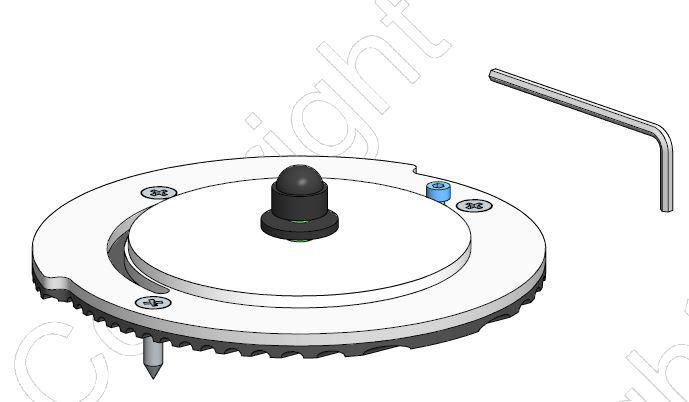 ERGONOMIC SOLUTIONS - W125927294 - Ajout d'une base de rotation pour le cadre en C
