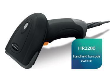 Newland - W125963249 - HR22 DorADA II Scanner CMOS 1D/2D avec câbles USB spiralés de 3m et support intelligent pliable HR2280-SF, Lecteur de codes à barres portable, 1D/2D, CMOS,