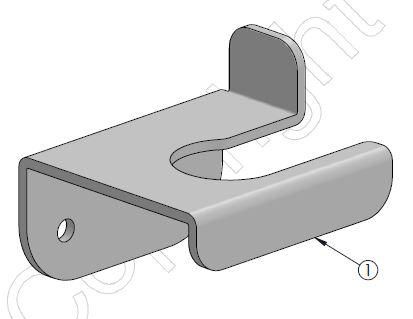 ERGONOMIC SOLUTIONS - W125975037 - Support mural pour la palette de paiement