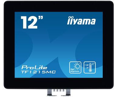 IIYAMA - W125988745 - ProLite TF1215MC-B1 moniteur à écran tactile 30,7 cm (12,1") 1024 x 768 pixels Multi-touch Noir ProLite TF1215MC-B1, 30,7 cm