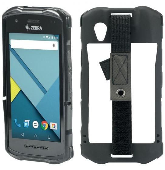 MOBILIS - W126092041 - PROTECH Starter Pack FR HHD Case for TC21/26 , Handstrap - Softbag 052040, Coque, Noir, Zebra, TC21/26, 44 g